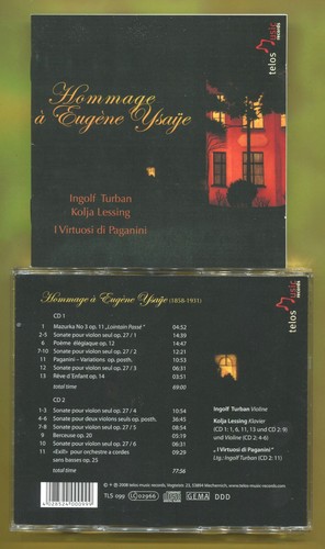 Hommage eugène ysaye - à,
