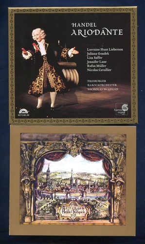 Händel ariodante 3cd box - händel, ariodante,